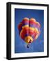 Colorful Hot Air Balloon in Sky, Albuquerque, New Mexico, USA-null-Framed Photographic Print