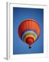 Colorful Hot Air Balloon in Sky, Albuquerque, New Mexico, USA-null-Framed Photographic Print