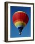 Colorful Hot Air Balloon in Sky, Albuquerque, New Mexico, USA-null-Framed Photographic Print