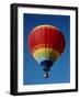 Colorful Hot Air Balloon in Sky, Albuquerque, New Mexico, USA-null-Framed Photographic Print