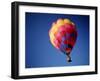 Colorful Hot Air Balloon in Sky, Albuquerque, New Mexico, USA-null-Framed Photographic Print