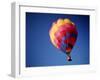 Colorful Hot Air Balloon in Sky, Albuquerque, New Mexico, USA-null-Framed Photographic Print