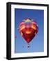 Colorful Hot Air Balloon in Sky, Albuquerque, New Mexico, USA-null-Framed Photographic Print