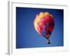 Colorful Hot Air Balloon in Sky, Albuquerque, New Mexico, USA-null-Framed Photographic Print