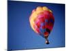 Colorful Hot Air Balloon in Sky, Albuquerque, New Mexico, USA-null-Mounted Photographic Print