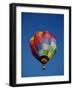 Colorful Hot Air Balloon in Sky, Albuquerque, New Mexico, USA-null-Framed Photographic Print