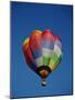 Colorful Hot Air Balloon in Sky, Albuquerque, New Mexico, USA-null-Mounted Photographic Print