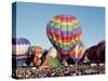 Colorful Hot Air Balloons, Albuquerque Balloon Fiesta, Albuquerque, New Mexico, USA-null-Stretched Canvas