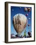 Colorful Hot Air Balloons, Albuquerque Balloon Fiesta, Albuquerque, New Mexico, USA-null-Framed Photographic Print