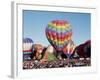 Colorful Hot Air Balloons, Albuquerque Balloon Fiesta, Albuquerque, New Mexico, USA-null-Framed Photographic Print