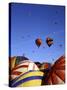 Colorful Hot Air Balloons, Albuquerque, NM-Bill Bachmann-Stretched Canvas