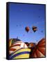 Colorful Hot Air Balloons, Albuquerque, NM-Bill Bachmann-Framed Stretched Canvas