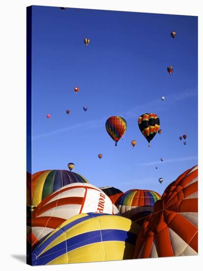 Colorful Hot Air Balloons, Albuquerque, NM-Bill Bachmann-Stretched Canvas