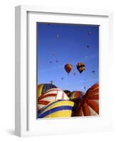 Colorful Hot Air Balloons, Albuquerque, NM-Bill Bachmann-Framed Photographic Print