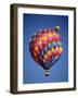 Colorful Hot Air Balloons in Sky, Albuquerque, New Mexico, USA-null-Framed Photographic Print