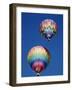 Colorful Hot Air Balloons in Sky, Albuquerque, New Mexico, USA-null-Framed Photographic Print