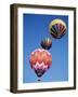 Colorful Hot Air Balloons in Sky, Albuquerque, New Mexico, USA-null-Framed Photographic Print