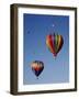 Colorful Hot Air Balloons in Sky, Albuquerque, New Mexico, USA-null-Framed Photographic Print