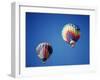 Colorful Hot Air Balloons in Sky, Albuquerque, New Mexico, USA-null-Framed Photographic Print