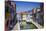 Colorful houses and canal, Burano, Veneto, Italy-Russ Bishop-Mounted Photographic Print
