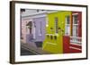 Colorful Houses, Bo-Kaap, Cape Town, South Africa-David Wall-Framed Photographic Print