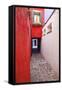 Colorful houses, Burano, Italy.-Terry Eggers-Framed Stretched Canvas