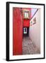 Colorful houses, Burano, Italy.-Terry Eggers-Framed Photographic Print