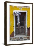 Colorful houses, Burano, Italy.-Terry Eggers-Framed Photographic Print