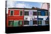 Colorful houses, Burano, Italy.-Terry Eggers-Stretched Canvas