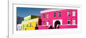 Colorful Houses in a City, Bo-Kaap, Cape Town, Western Cape Province, South Africa-null-Framed Premium Photographic Print