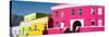 Colorful Houses in a City, Bo-Kaap, Cape Town, Western Cape Province, South Africa-null-Stretched Canvas