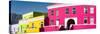 Colorful Houses in a City, Bo-Kaap, Cape Town, Western Cape Province, South Africa-null-Stretched Canvas