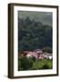 Colorful Houses Near Las Rozas, Asturias, Spain-David R. Frazier-Framed Photographic Print