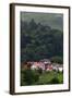 Colorful Houses Near Las Rozas, Asturias, Spain-David R. Frazier-Framed Photographic Print