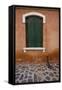 Colorful Houses of Burano.-Terry Eggers-Framed Stretched Canvas