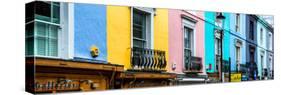 Colorful Houses - Portobello Road - Notting Hill - London - UK - England - United Kingdom-Philippe Hugonnard-Stretched Canvas