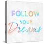 Colorful Inspirational Watercolors I-SD Graphics Studio-Stretched Canvas