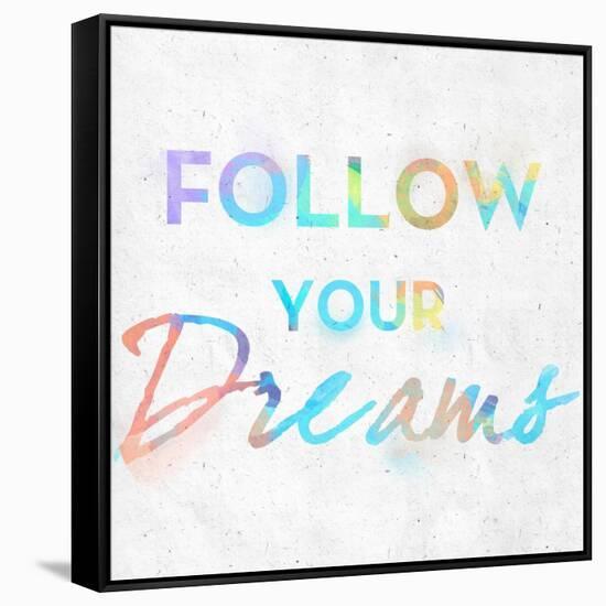 Colorful Inspirational Watercolors I-SD Graphics Studio-Framed Stretched Canvas