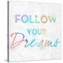 Colorful Inspirational Watercolors I-SD Graphics Studio-Stretched Canvas