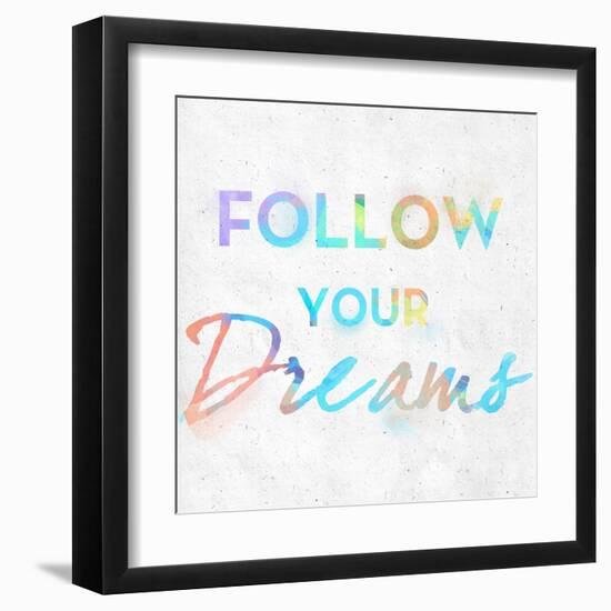 Colorful Inspirational Watercolors I-SD Graphics Studio-Framed Art Print