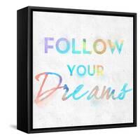 Colorful Inspirational Watercolors I-SD Graphics Studio-Framed Stretched Canvas