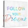 Colorful Inspirational Watercolors I-SD Graphics Studio-Stretched Canvas