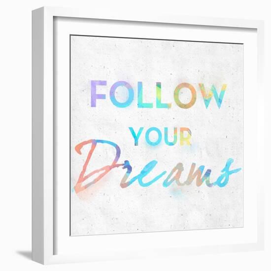 Colorful Inspirational Watercolors I-SD Graphics Studio-Framed Art Print