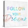 Colorful Inspirational Watercolors I-SD Graphics Studio-Stretched Canvas