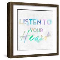 Colorful Inspirational Watercolors II-SD Graphics Studio-Framed Art Print