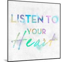 Colorful Inspirational Watercolors II-SD Graphics Studio-Mounted Art Print