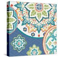 Colorful Journey II Blue-Pela Studio-Stretched Canvas