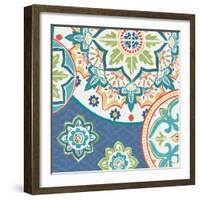 Colorful Journey II Blue-Pela Studio-Framed Art Print