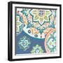 Colorful Journey II Blue-Pela Studio-Framed Art Print