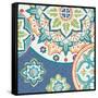 Colorful Journey II Blue-Pela Studio-Framed Stretched Canvas